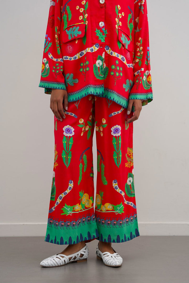 ORANGE SUMMER SORBET PANTS