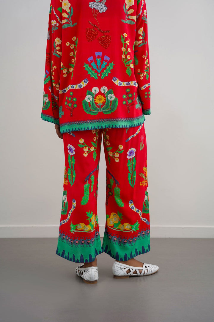 ORANGE SUMMER SORBET PANTS