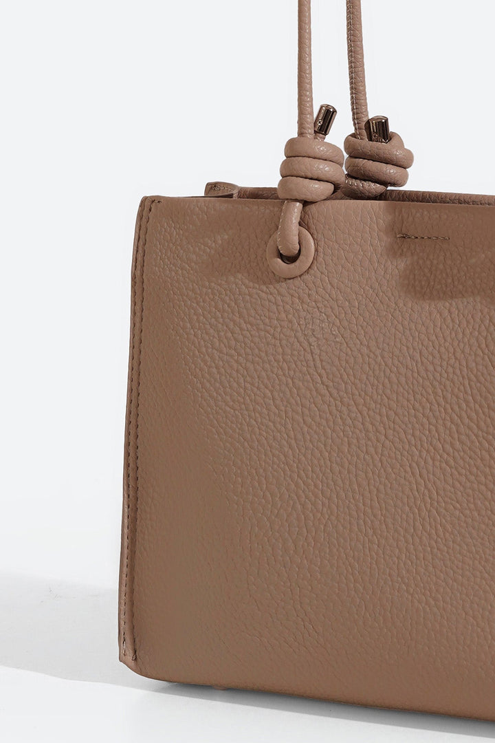 TAUPE MY LIFE'S INSIDE TOTE