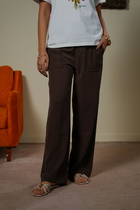 CHOCOLATE LONG PANTS