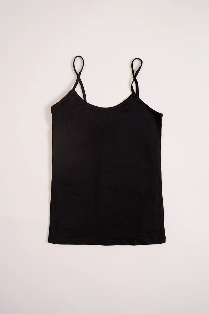 BASIC COTTON CAMISOLE - CAMISOLES