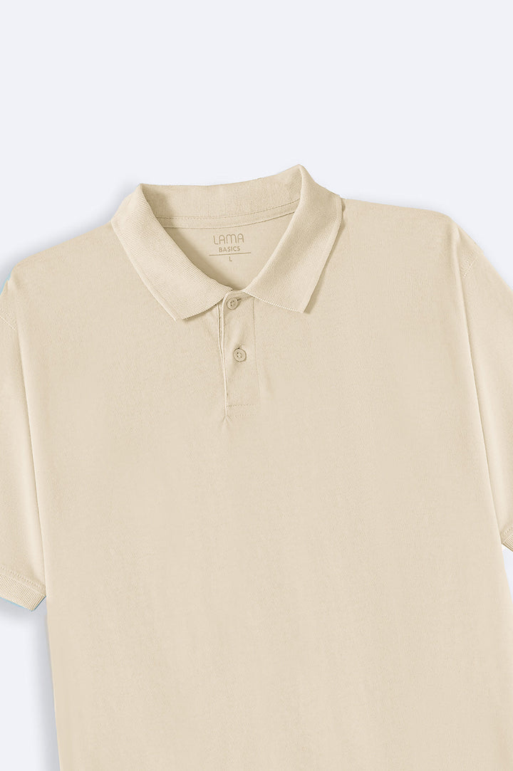 BEIGE BASIC POLO