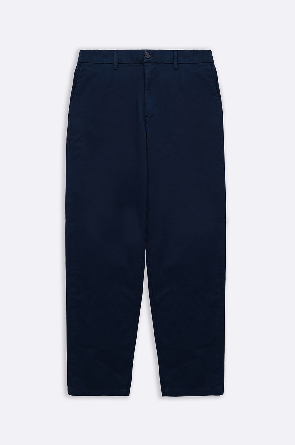 NAVY TAPERED CHINOS
