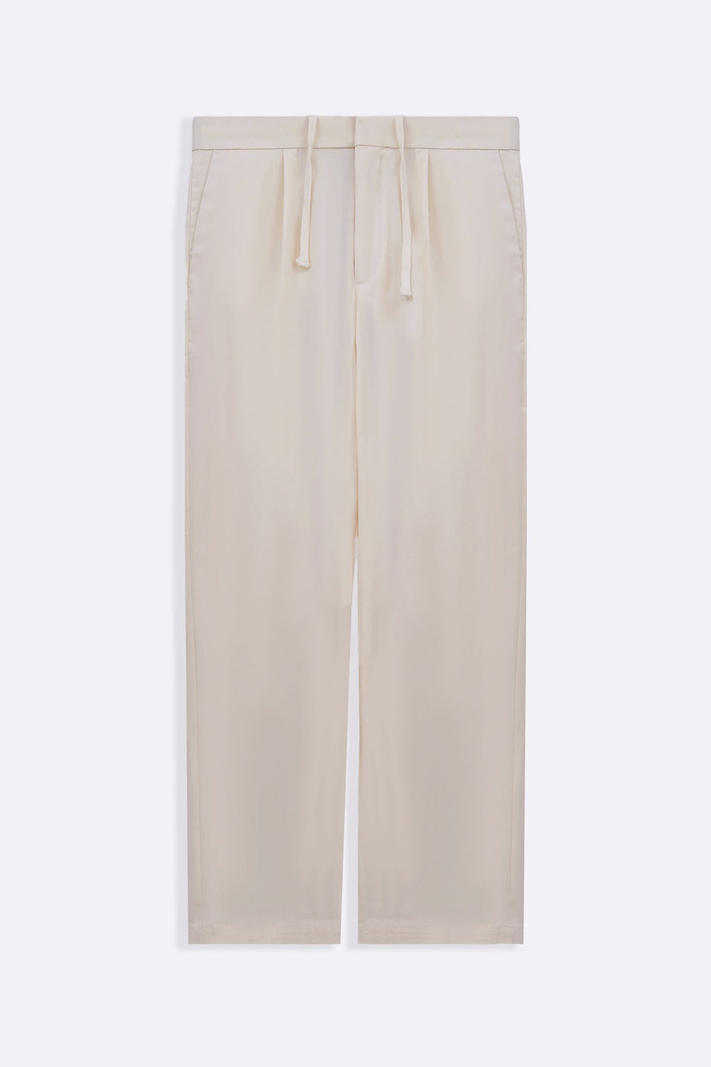 OFF WHITE LIGHT COTTON PANTS