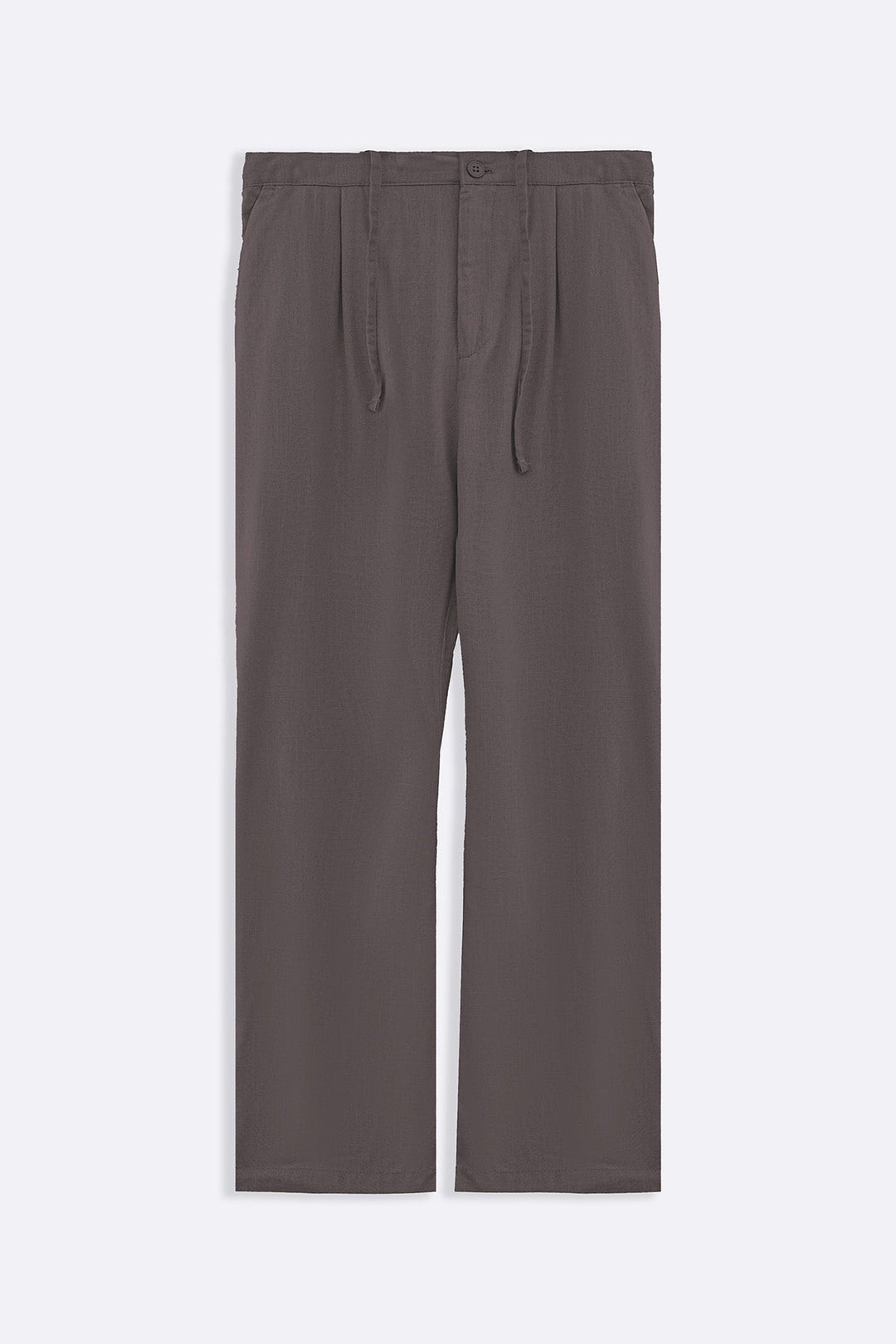 DARK GREY RELAXED TROUSERS