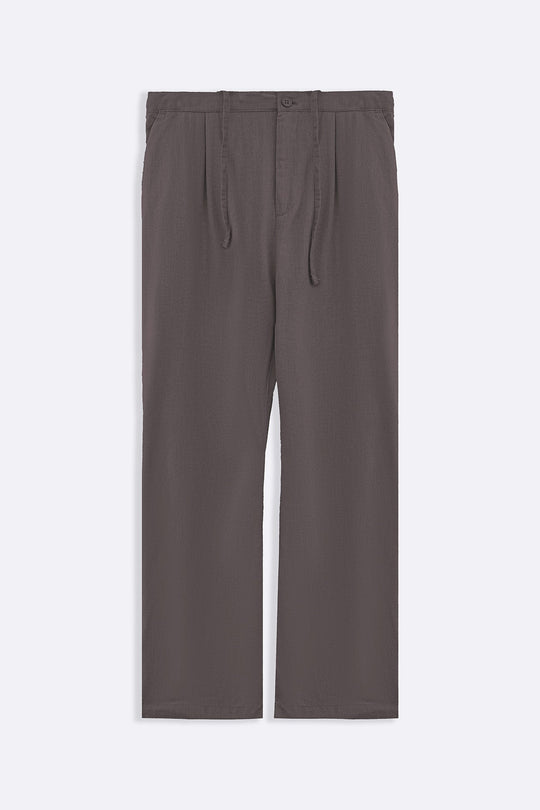 DARK GREY RELAXED TROUSERS