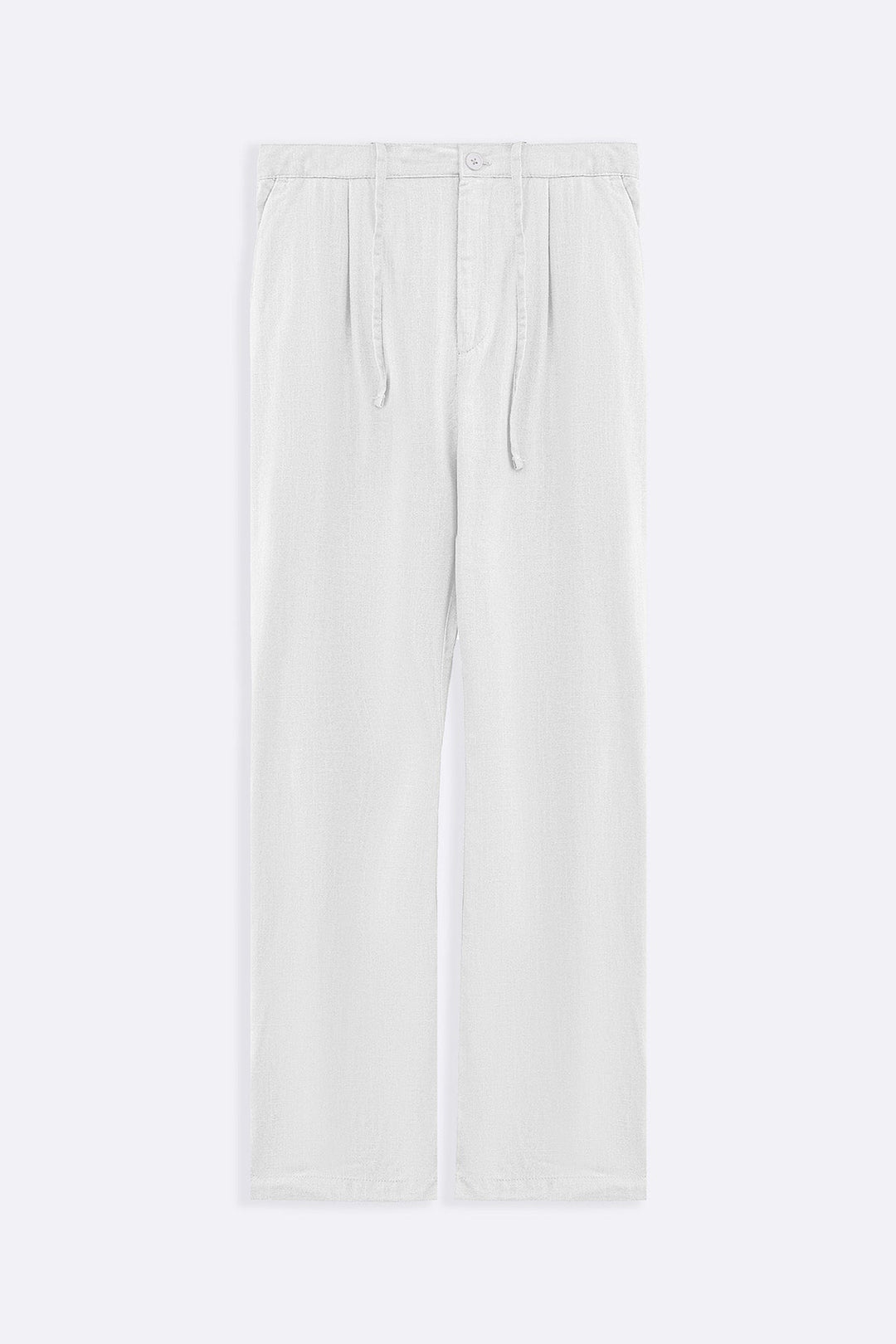 WHITE RELAXED TROUSERS