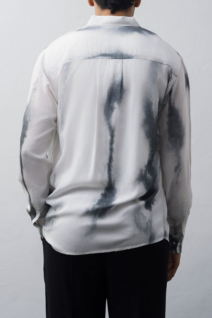 OFF WHITE CLOUD DYE SHIRT