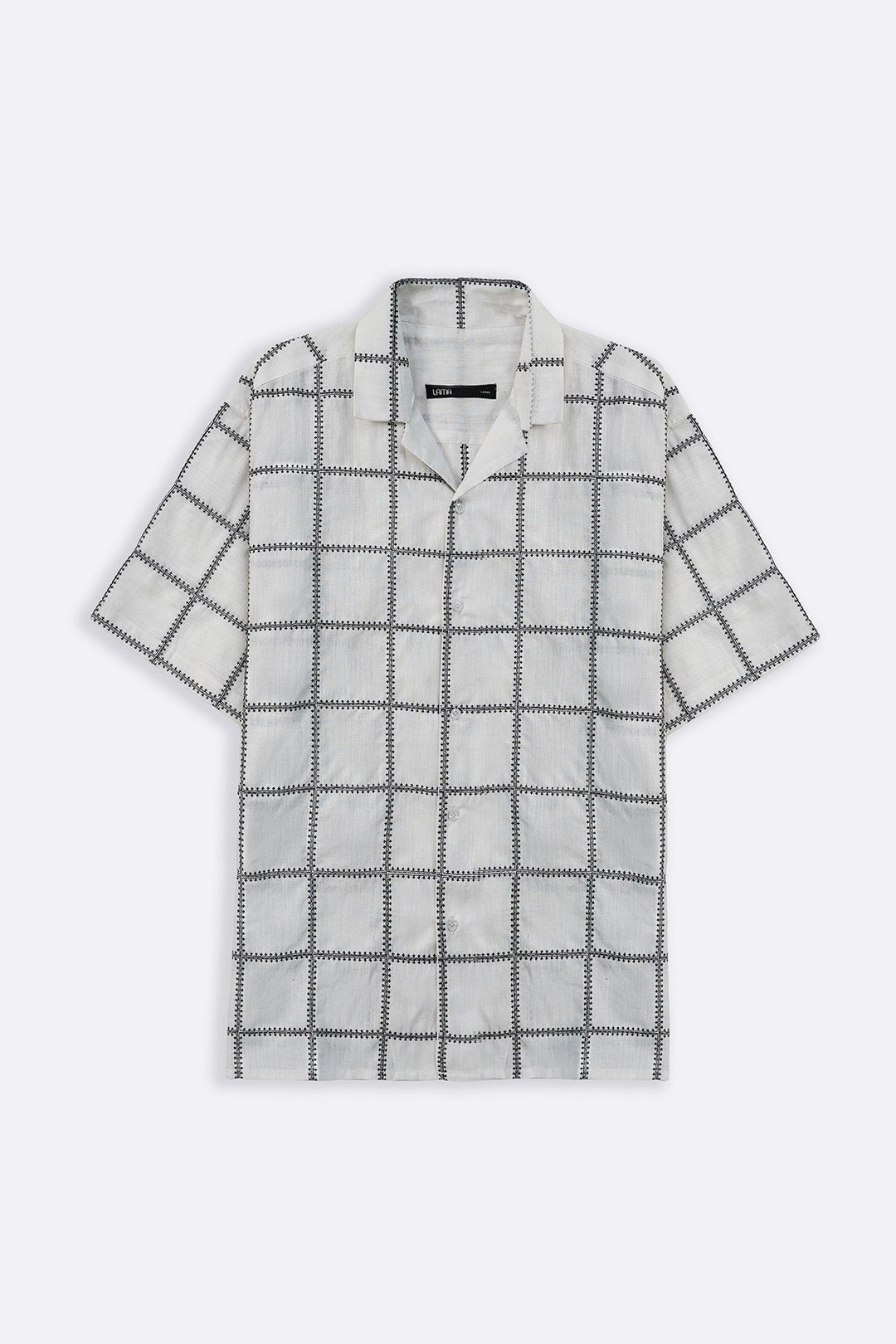 ECRU EMBROIDERED SHIRT