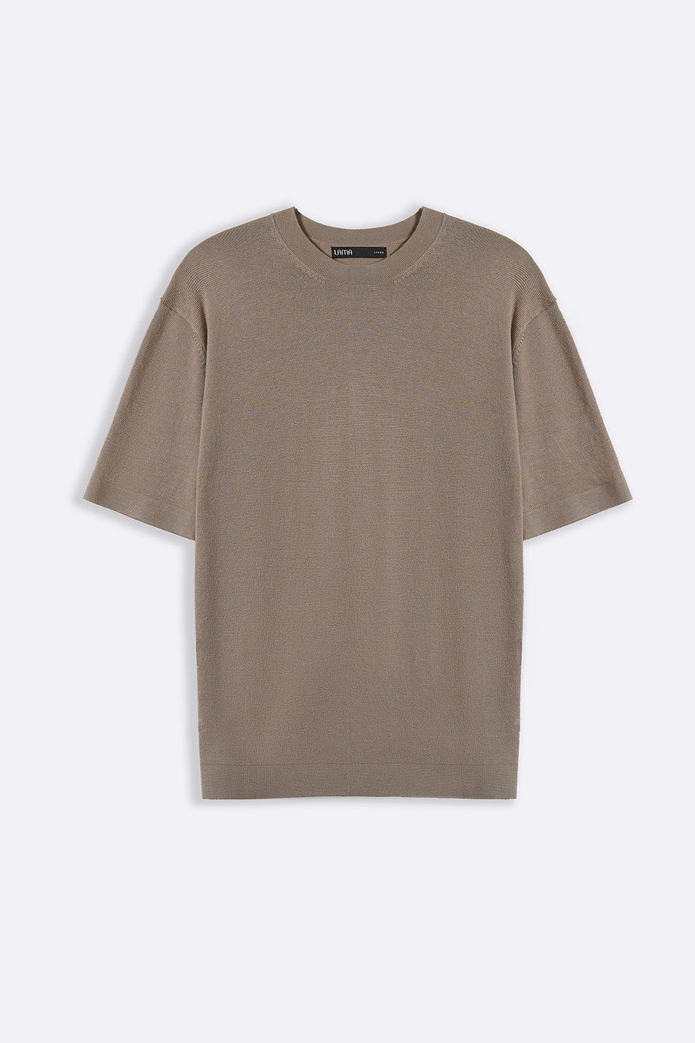SAND SNUG KNIT TEE