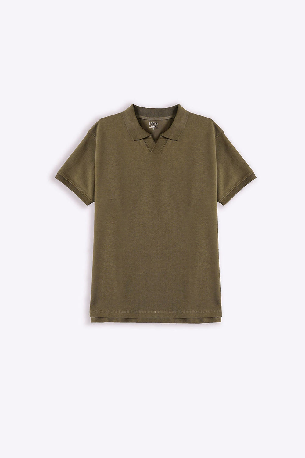 OLIVE KNITTED POLO