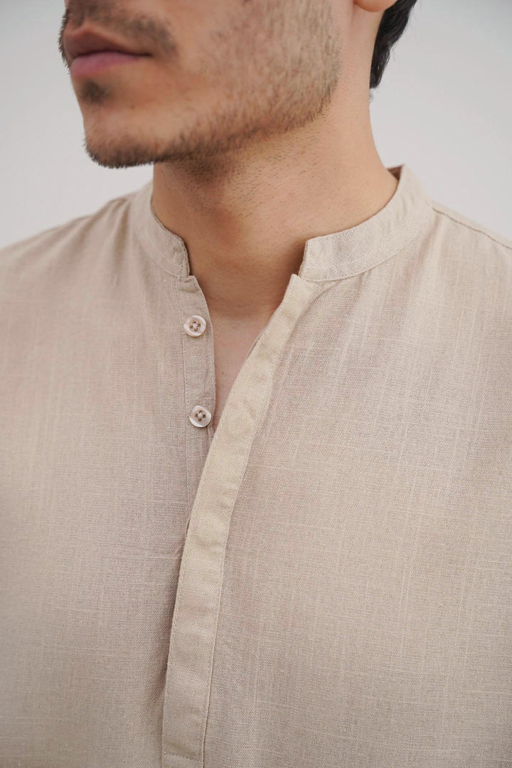 HALF PLACKET SHIRT