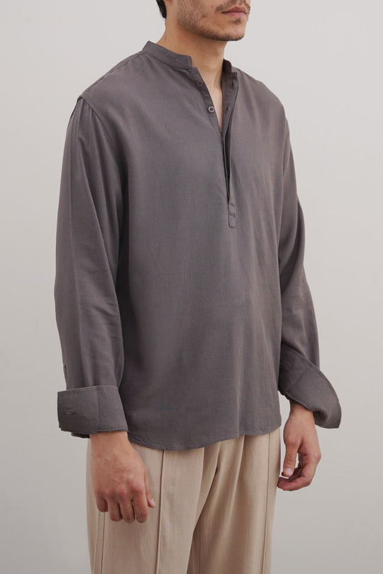 HALF PLACKET SHIRT