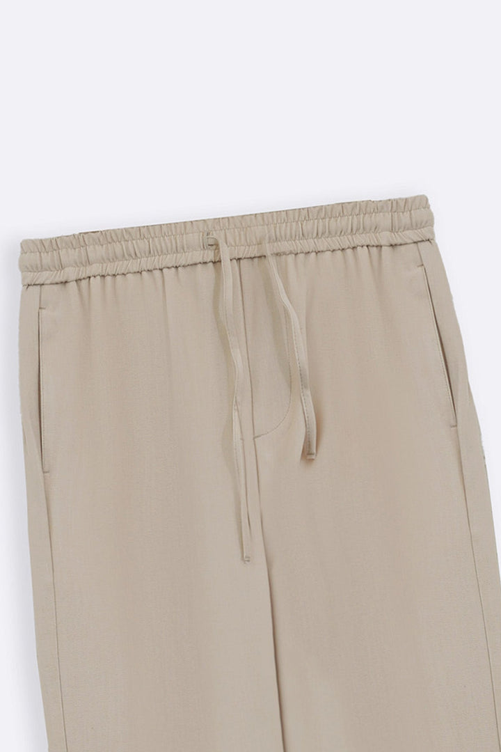 MELANGE BEIGE COMFORT PANTS