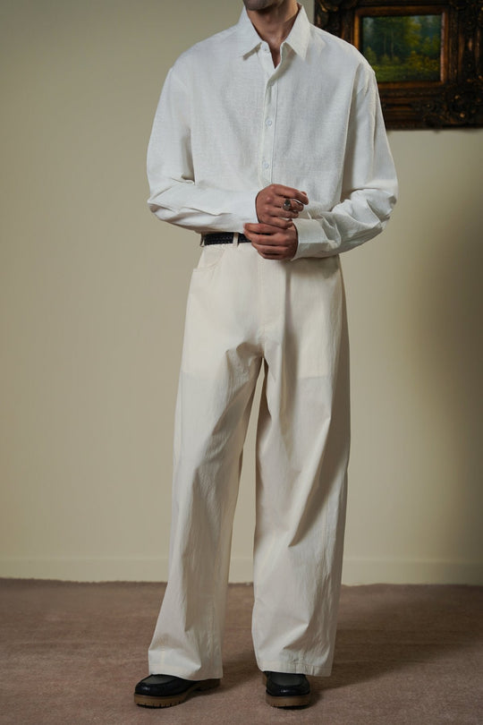 SAND TECHNICAL FABRIC BALLOON PANTS