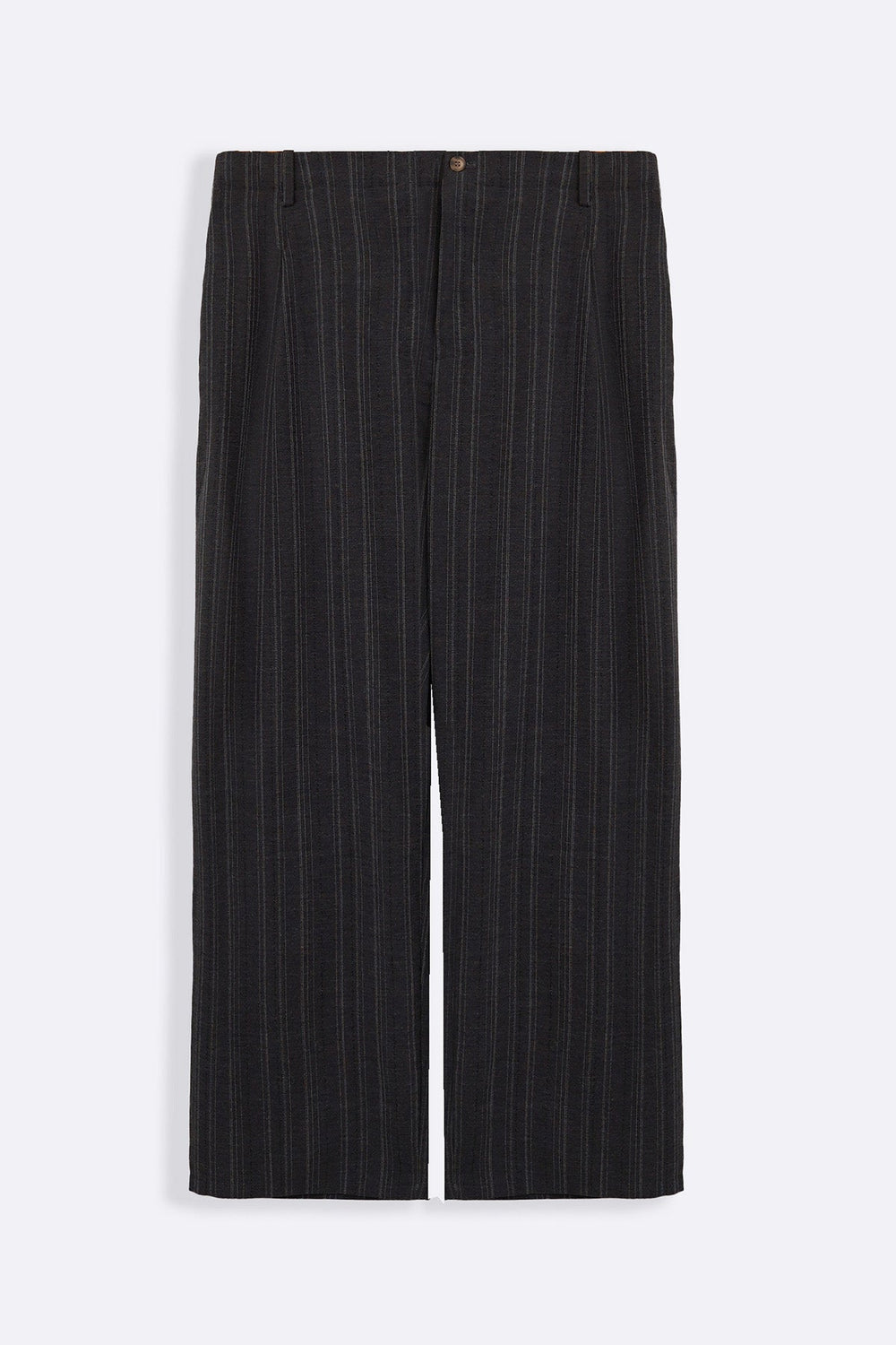 DARK GREY BAGGY PLEATED PANTS