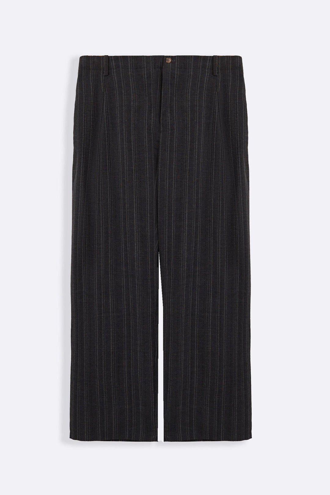 DARK GREY BAGGY PLEATED PANTS