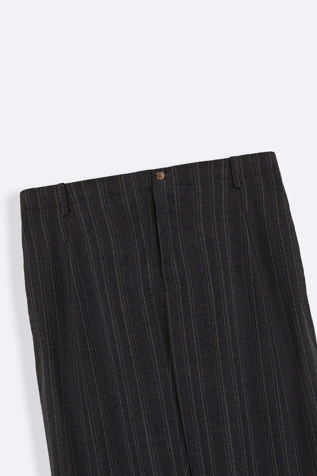 DARK GREY BAGGY PLEATED PANTS