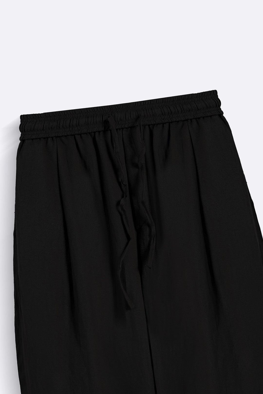 BLACK-EVERYDAY SLOUCHY PANTS