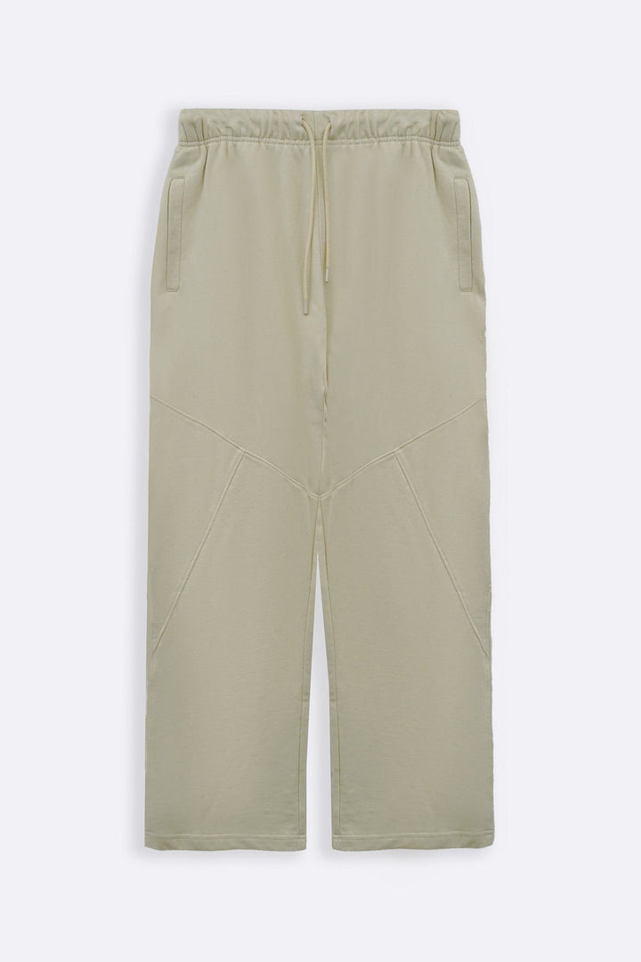 CREAM COTTON COMFORT SWEATPANTS