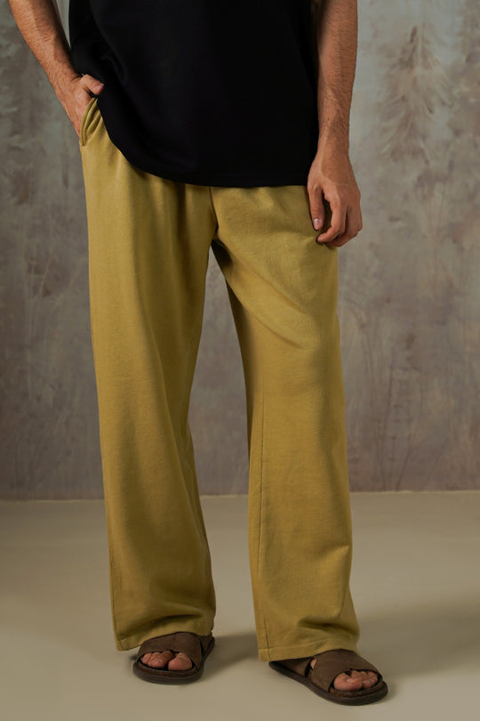 MINIMAL STRAIGHT-LEG PANTS