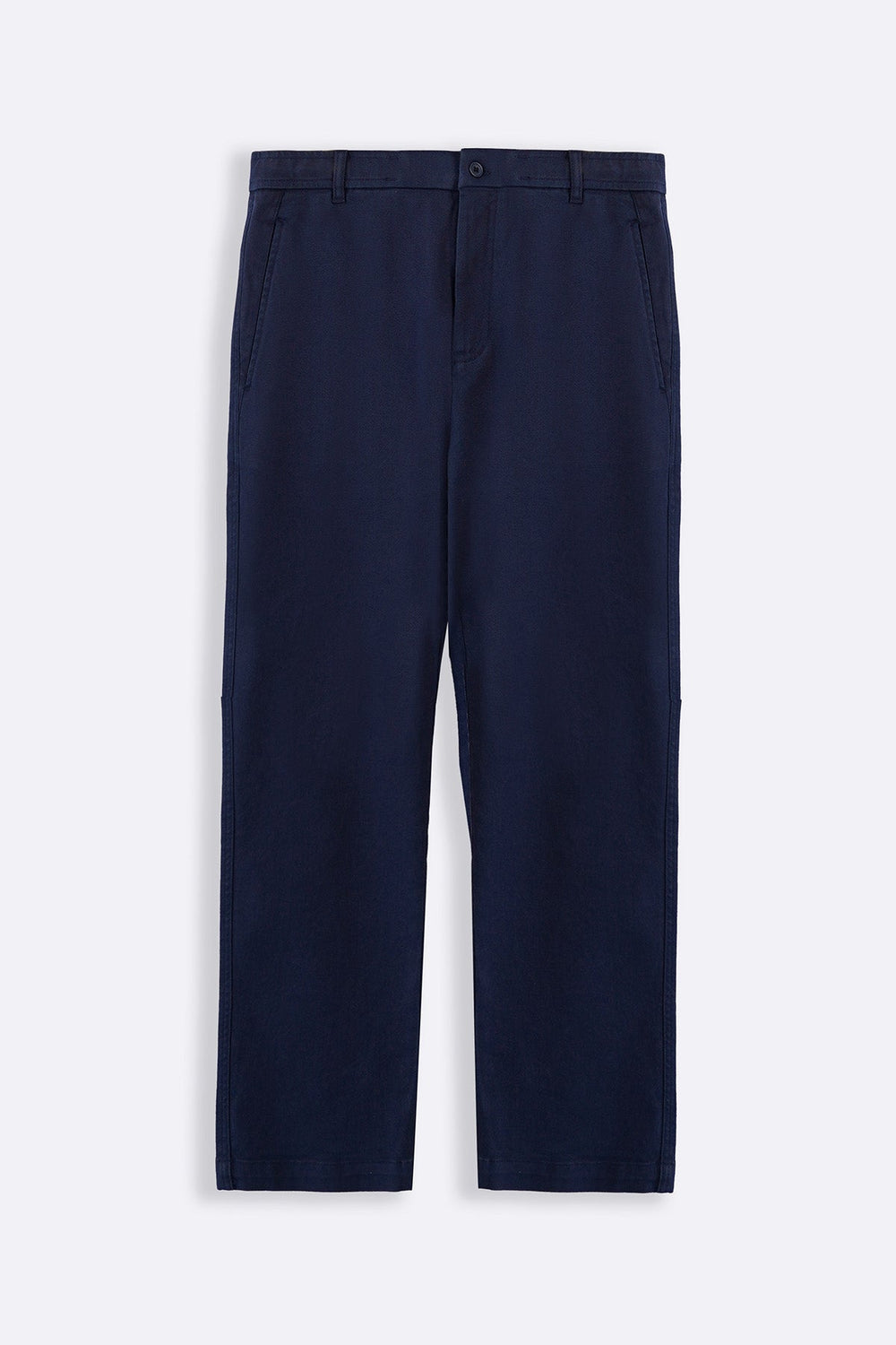 NAVY BASIC CHINO PANTS