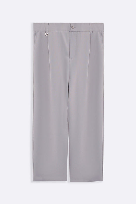 IVORY PLEATED PANTS