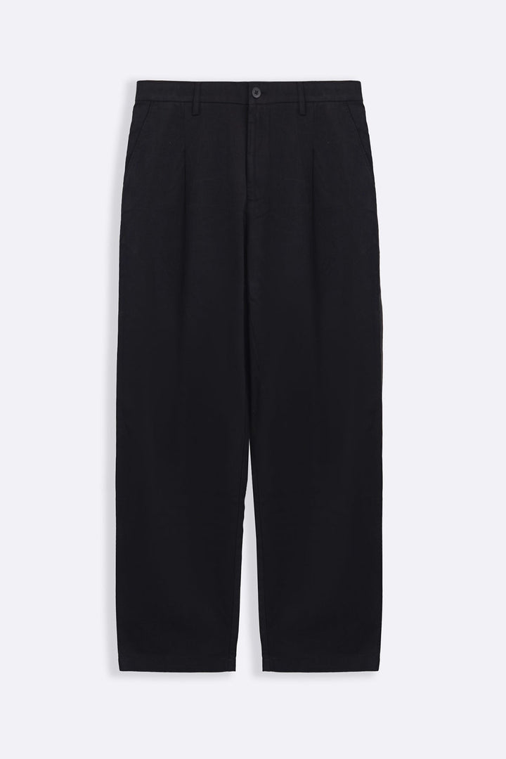 BLACK LIGHT COTTON CHINOS