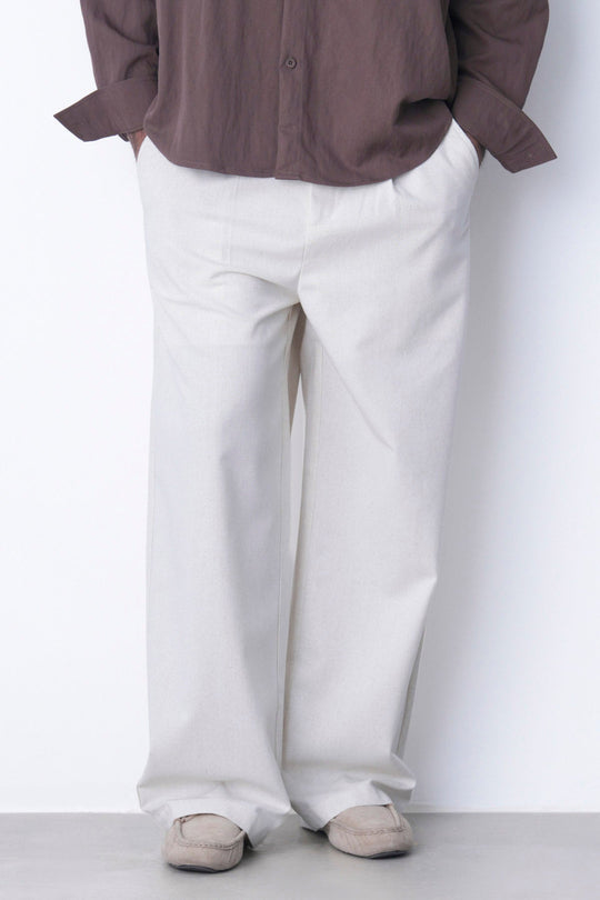 OAT MELANGE LINEN BLEND PANTS