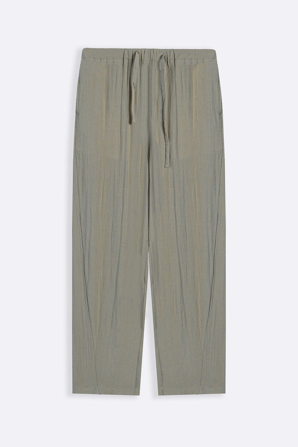 KHAKI SUMMER SLUB PANTS