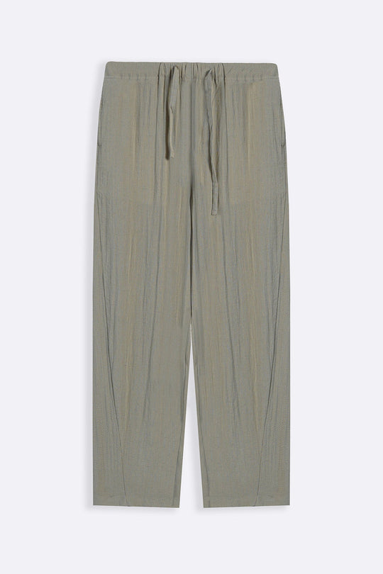 KHAKI SUMMER SLUB PANTS