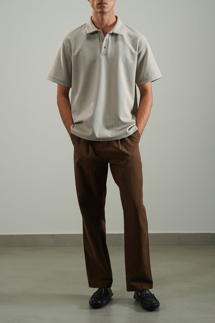 RELAXED PLEATED PANTS