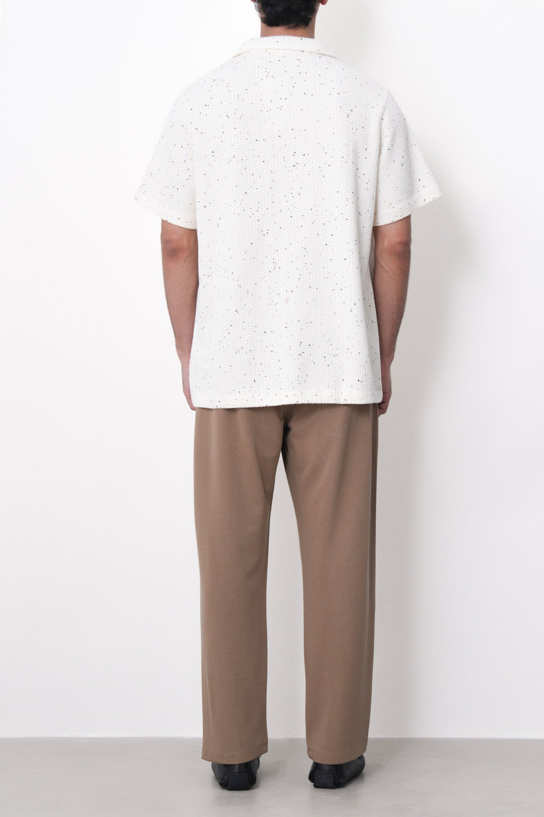 KHAKI-COMFORT STRAIGHT PANTS