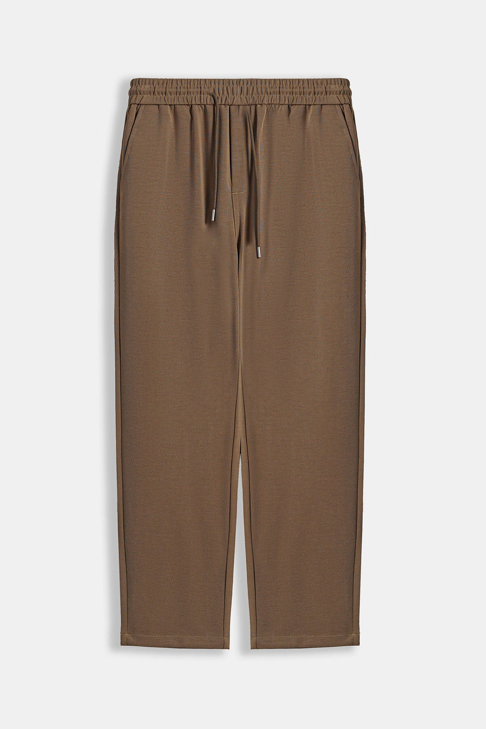KHAKI-COMFORT STRAIGHT PANTS