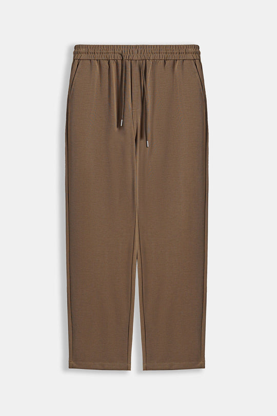 KHAKI-COMFORT STRAIGHT PANTS