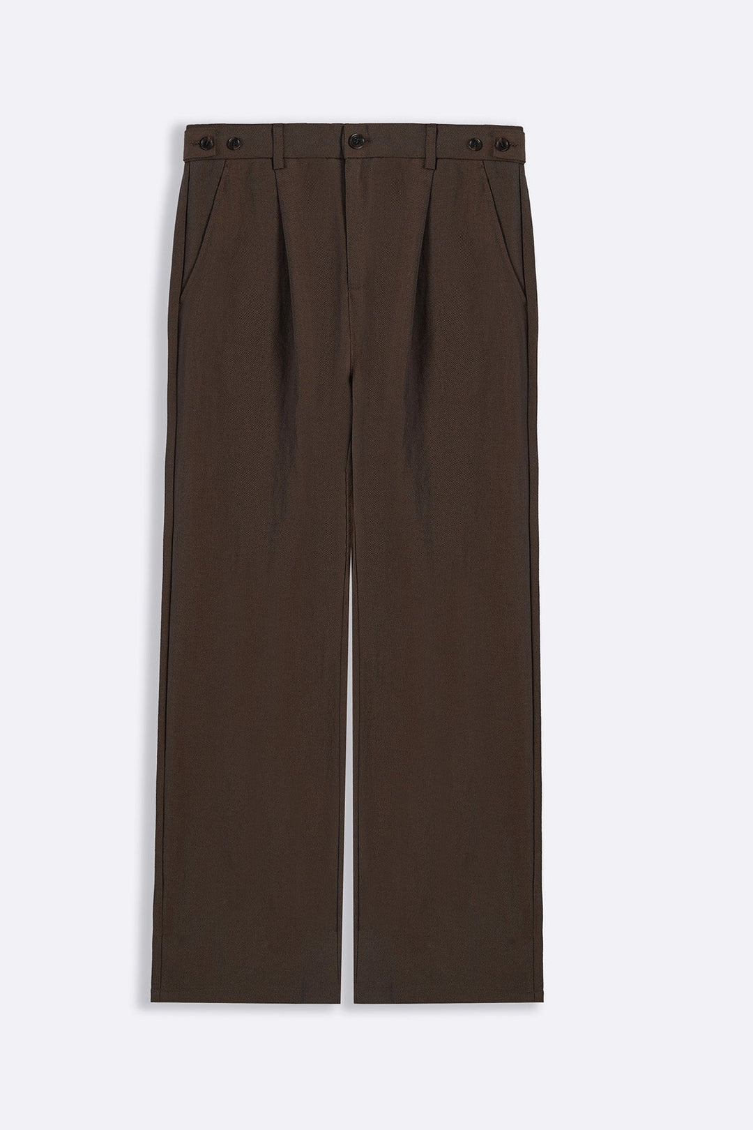 BROWN RESORT TAILORED PANTS