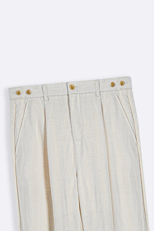 OAT MELANGE RESORT TAILORED PANTS