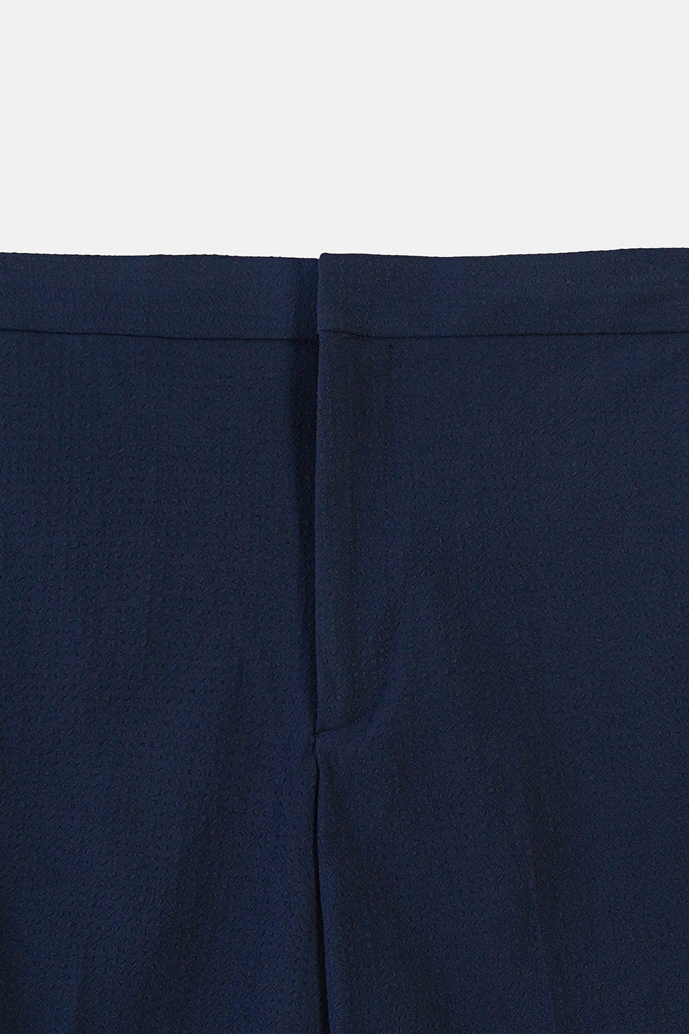 NAVY SEERSUCKER SHORTS