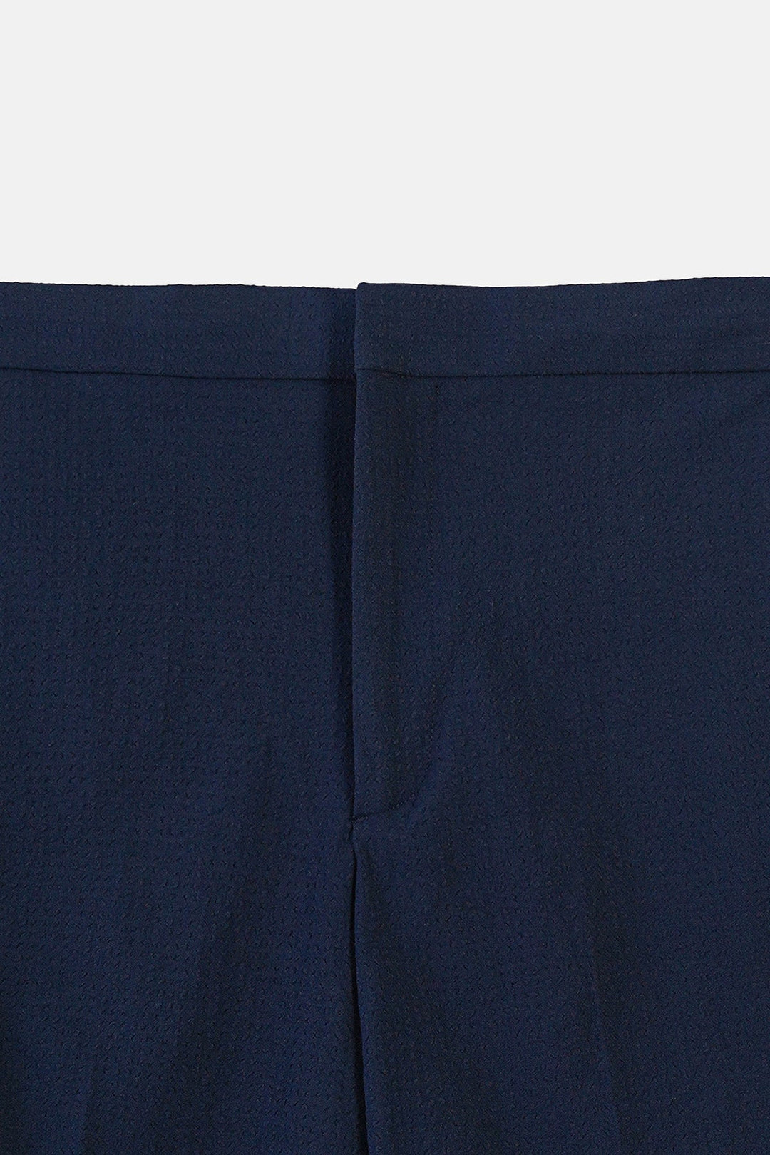 NAVY SEERSUCKER SHORTS