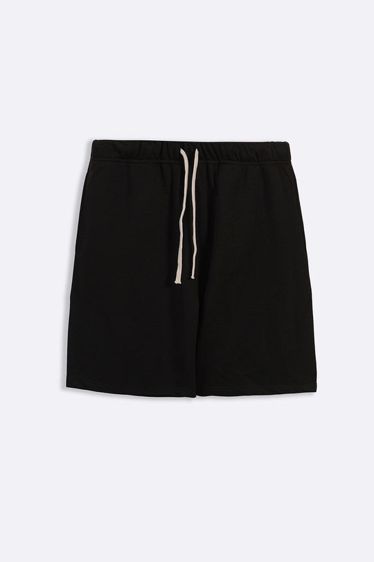BLACK RELAXED SHORTS
