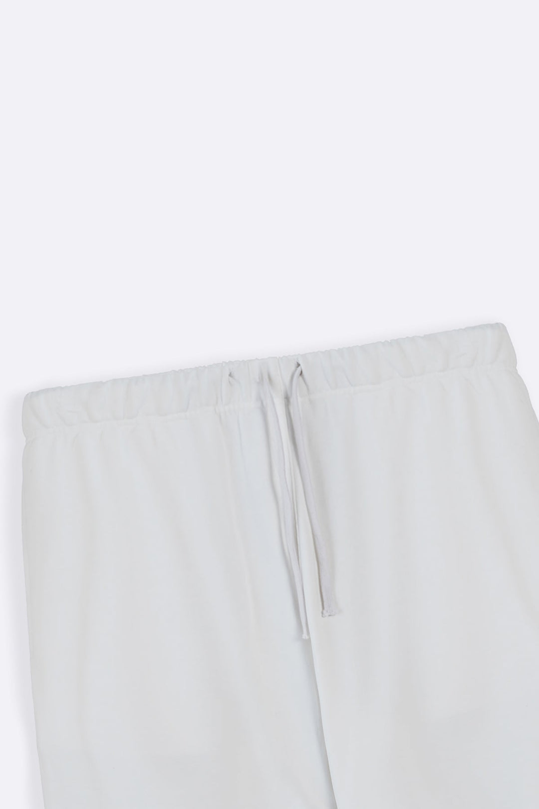WHITE RELAXED SHORTS