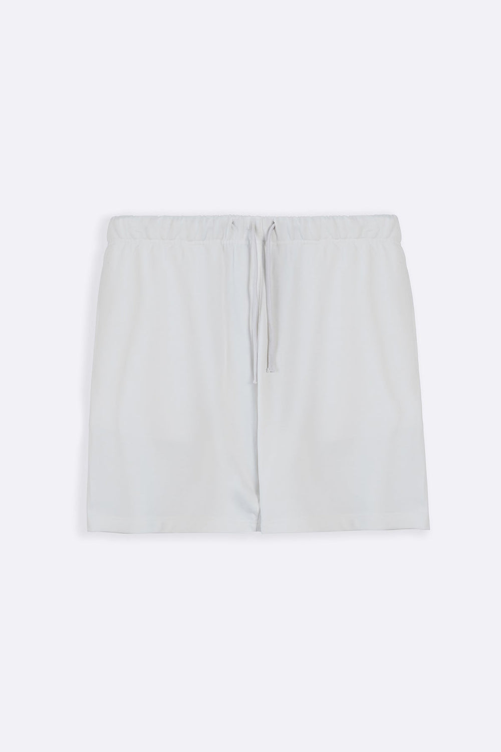 WHITE RELAXED SHORTS