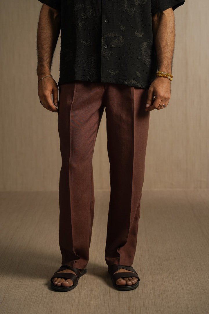 BROWN NEUTRAL TONE PANTS