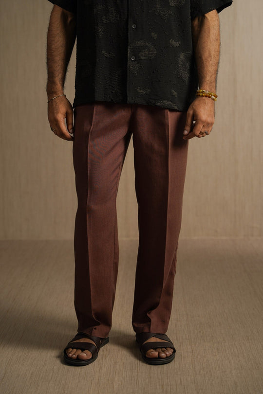 BROWN NEUTRAL TONE PANTS