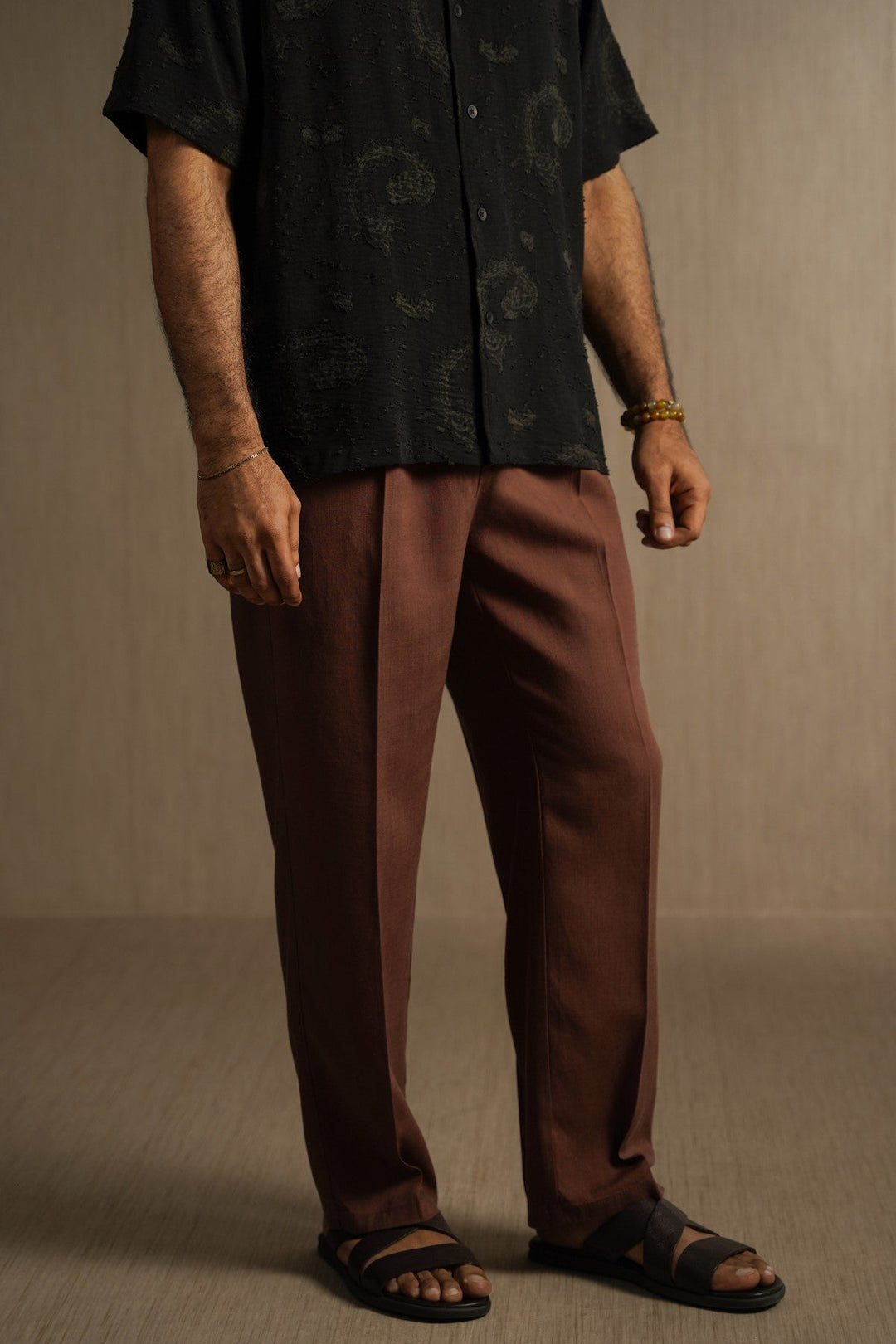 BROWN NEUTRAL TONE PANTS
