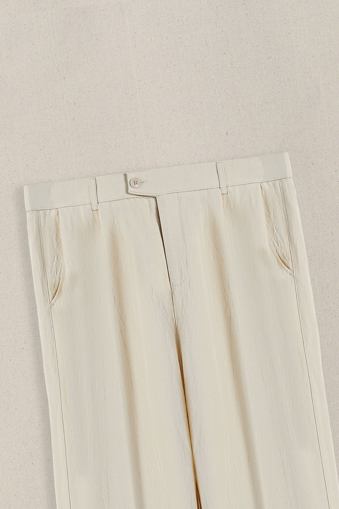 BEIGE PALM GROVE PANTS