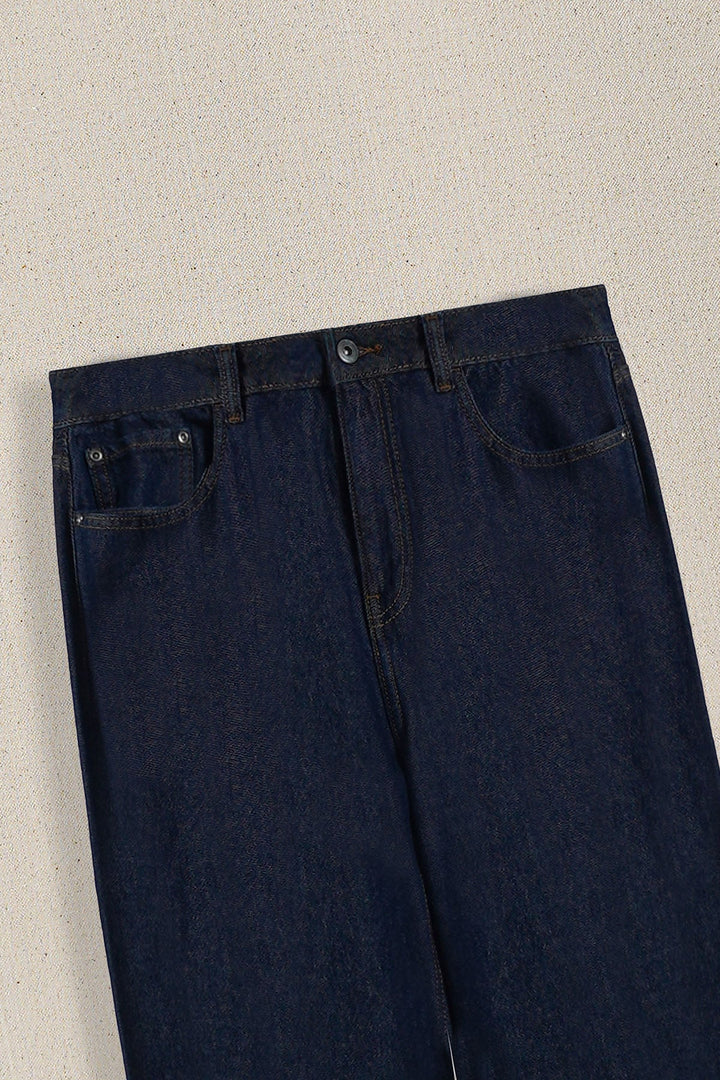DARK BLUE EVERYDAY BAGGY JEANS
