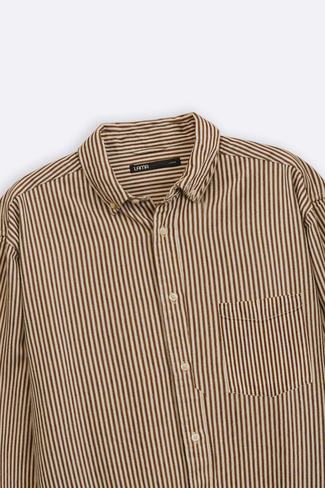 BROWN HEAVY COTTON SHIRT