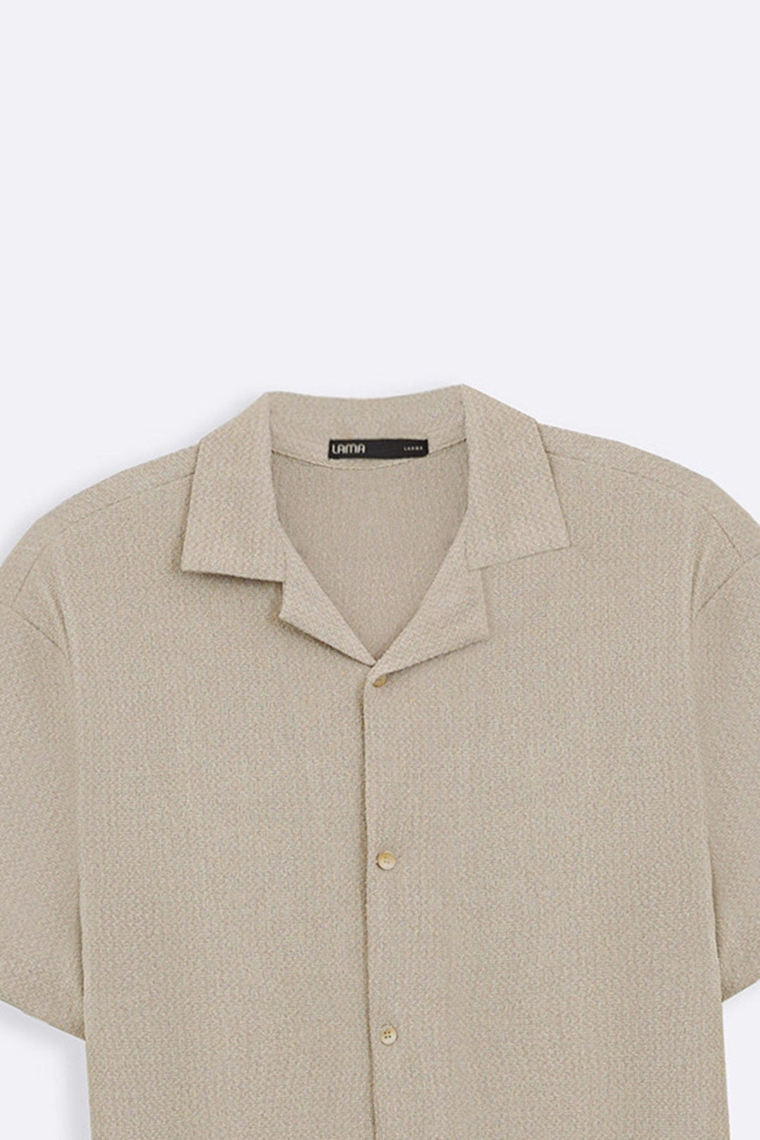 BEIGE SUMMER LOUNGE SHIRT
