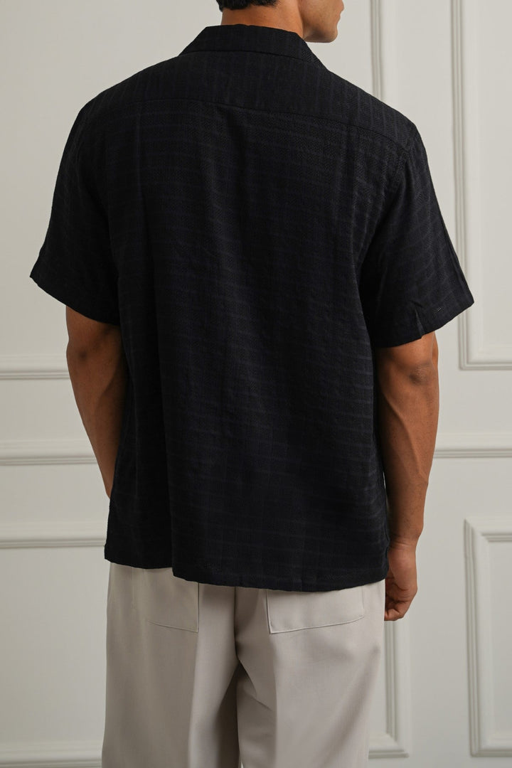 BLACK JACQUARD SUMMER SAFARI
